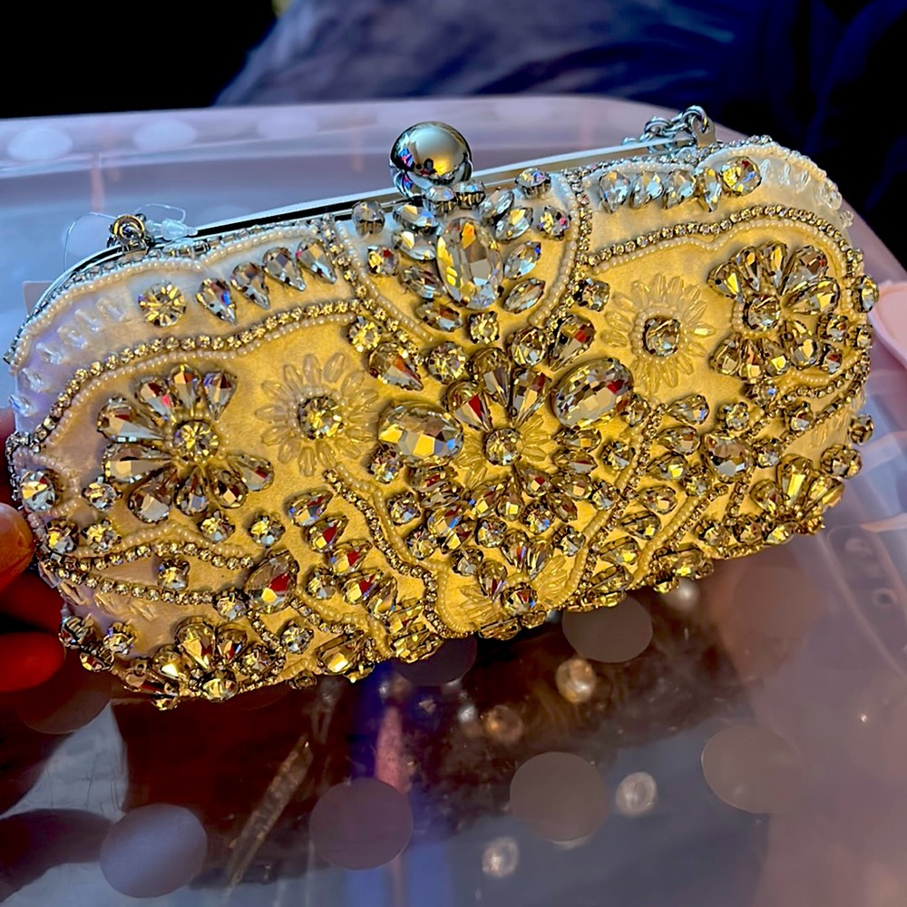 Aldo sequin clutch
